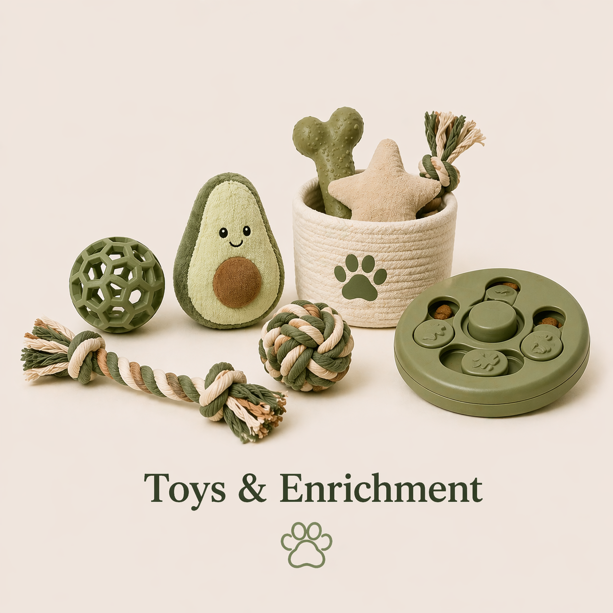 Toys & enrichment
