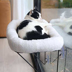 Cat Window Hammock — Suction Cup Hanging Perch for Cats