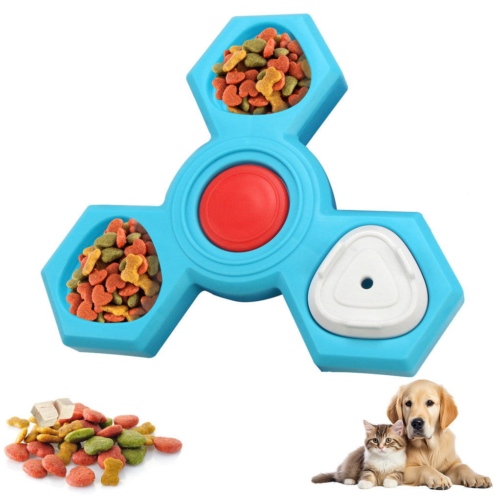 Dog IQ Puzzle Feeder Toy — Slow Enrichment Training Game for All Sizes