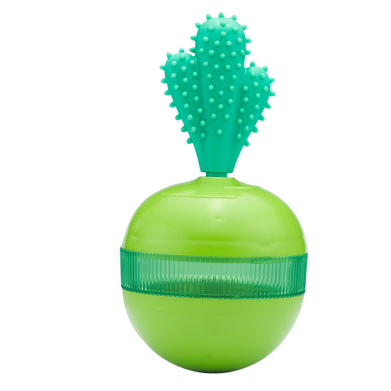 Durable Rubber Dog Puzzle Ball — Interactive Treat-Dispensing Chew Toy