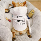 Dog Pajama Bathrobe — Soft Cozy Loungewear for Dogs