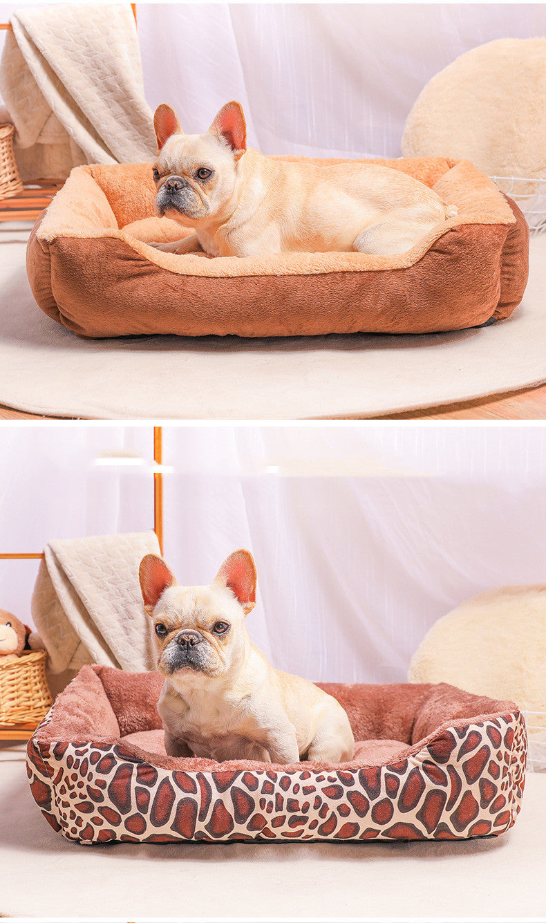 Cozy Dog Bed — Soft Cushioned Sleeping Pad for Small & Medium Dogs