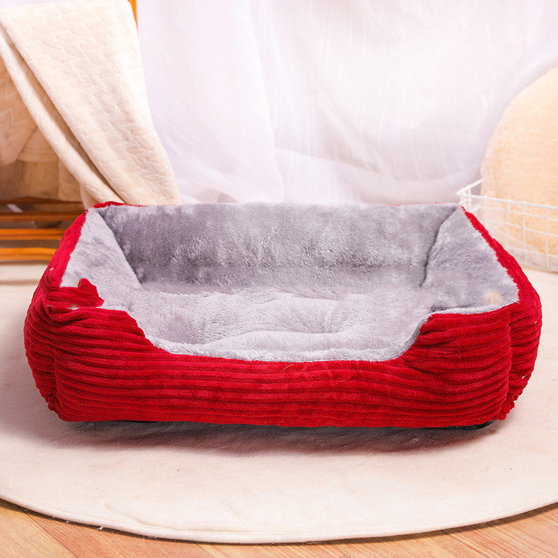 Cozy Dog Bed — Soft Cushioned Sleeping Pad for Small & Medium Dogs