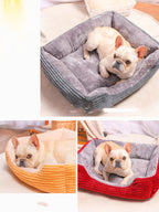 Cozy Dog Bed — Soft Cushioned Sleeping Pad for Small & Medium Dogs