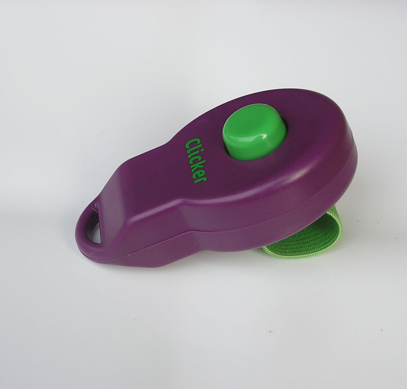 Ring Clicker Dog Training Tool — Portable Pet Rattle Clicker