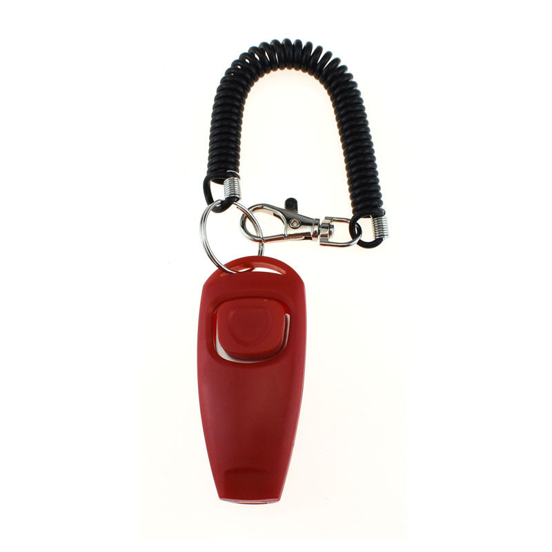 2-in-1 Dog Training Clicker & Whistle Bracelet — Wearable Pet Trainer
