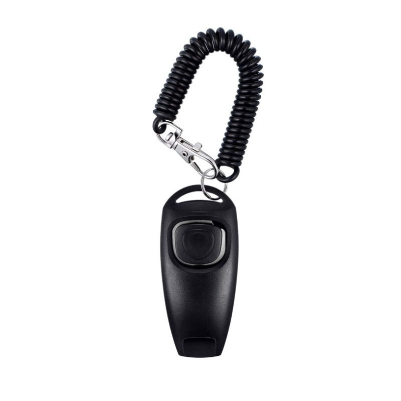 2-in-1 Dog Training Clicker & Whistle Bracelet — Wearable Pet Trainer