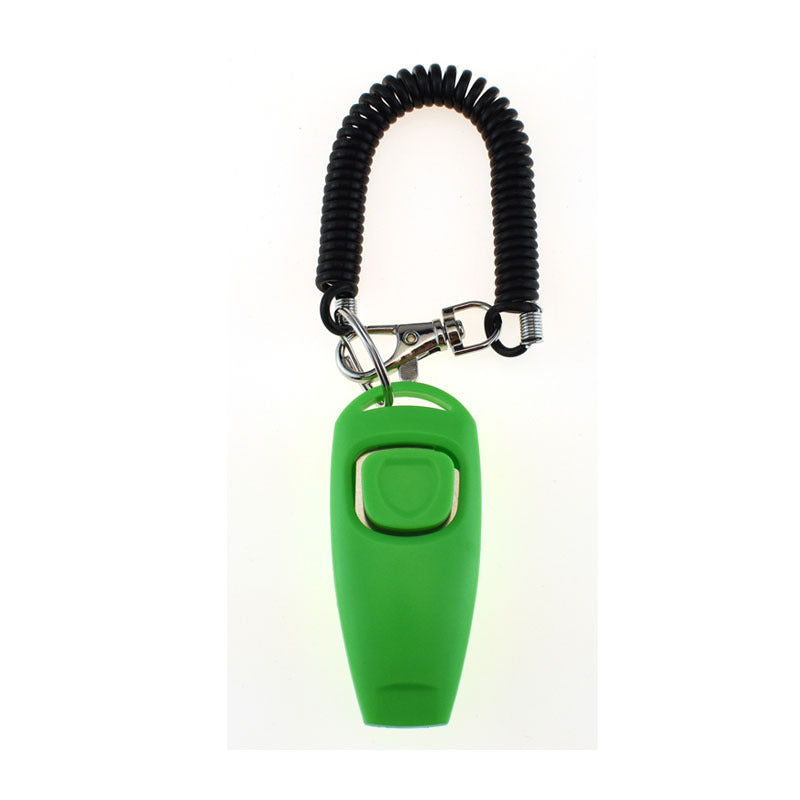 2-in-1 Dog Training Clicker & Whistle Bracelet — Wearable Pet Trainer