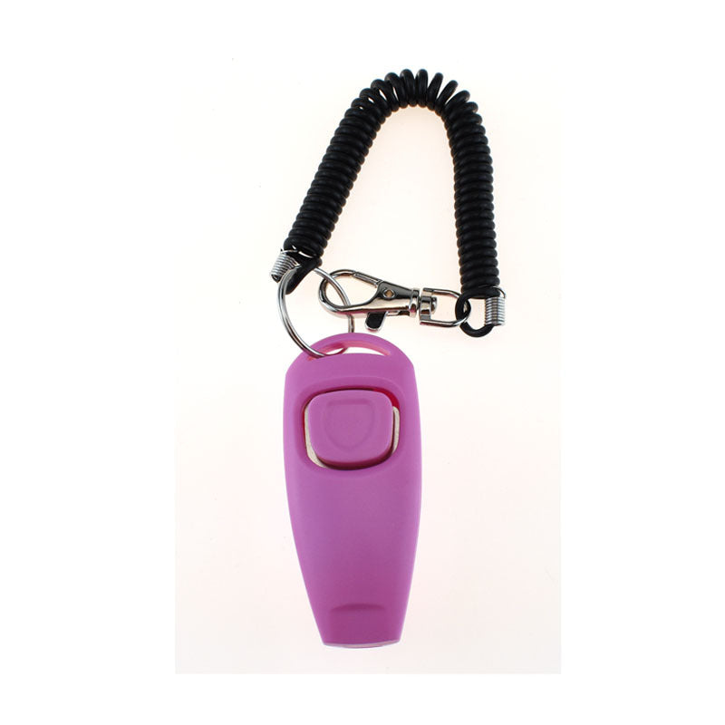 2-in-1 Dog Training Clicker & Whistle Bracelet — Wearable Pet Trainer