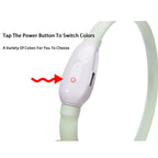 LED Glow Dog Collar & Leash Set — USB Rechargeable Silicone Night Safety