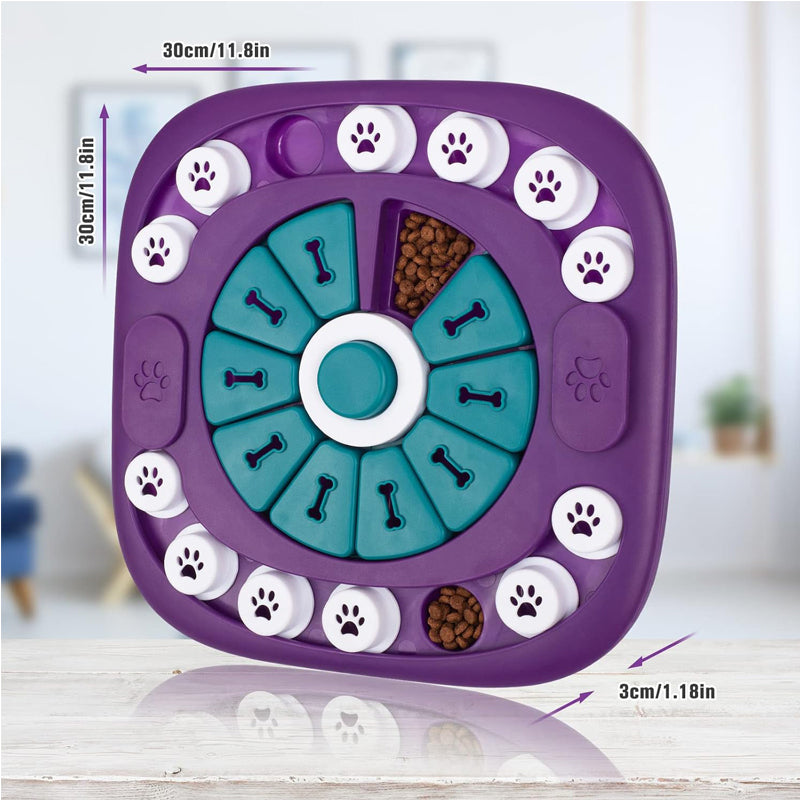 Dog Enrichment Puzzle Toy — Interactive Treat Dispenser for All Breeds