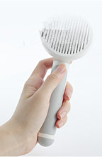 Premium Round Handle Pet Grooming Comb for Dogs & Cats