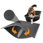 Waterproof Honeycomb Cat Litter Trapping Mat for Clean Floors