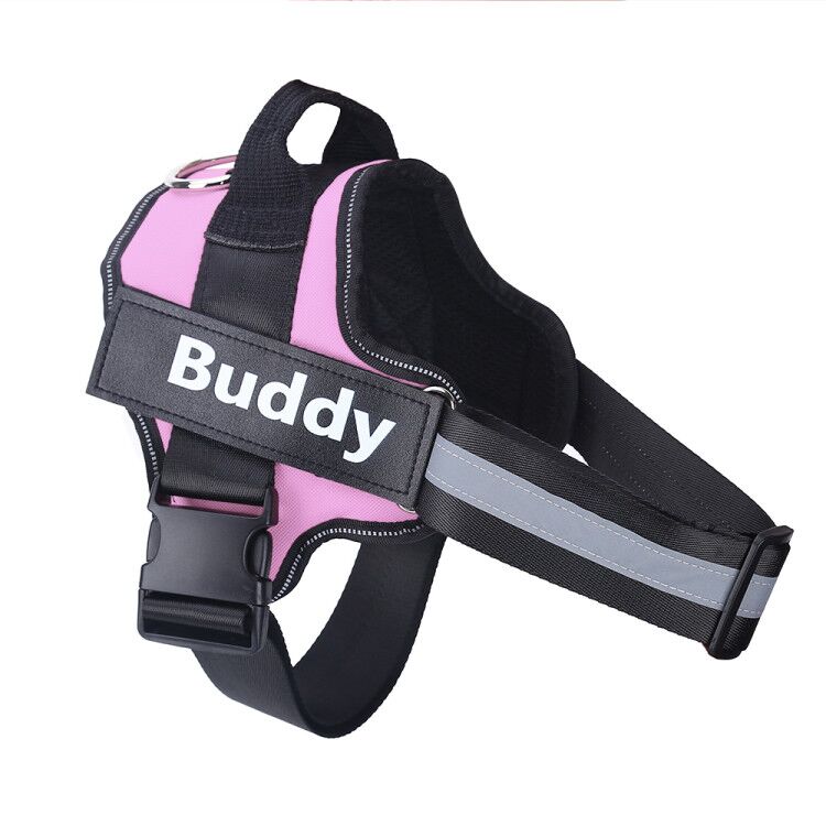 Custom Patch No-Pull Dog Harness — Reflective & Breathable, All Sizes