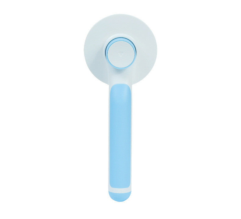 Premium Round Handle Pet Grooming Comb for Dogs & Cats