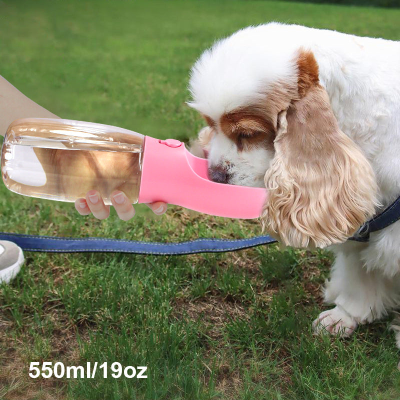 Large-Capacity Portable Pet Water Bottle — Outdoor Travel Dispenser