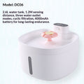 Smart Filtered Pet Water Fountain — Quiet Induction Charging Dispenser