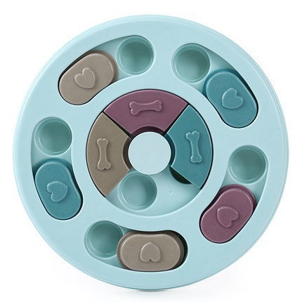Interactive Dog Puzzle Toy — IQ Training Treat Dispenser Ball