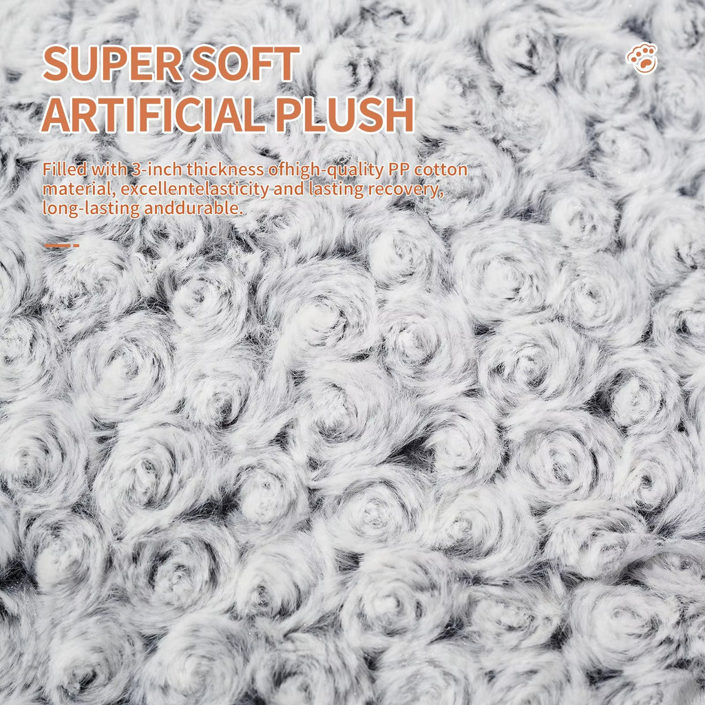Washable Plush Dog Bed Mat — Anti-Slip Sleeping Pad for All Sizes