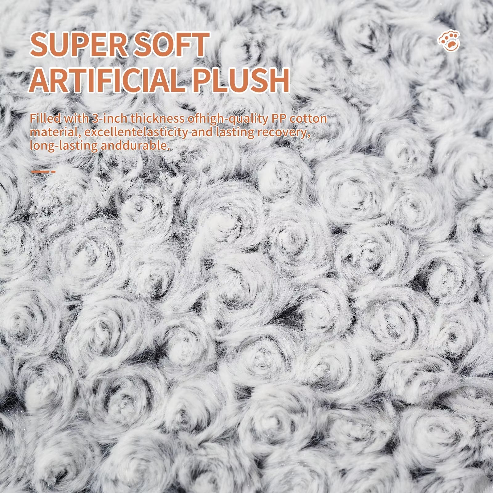 Washable Plush Dog Bed Mat — Anti-Slip Sleeping Pad for All Sizes