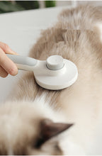 Premium Round Handle Pet Grooming Comb for Dogs & Cats