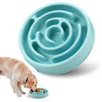Silicone Slow Feeder Dog Bowl — Anti-Choking Puzzle Bowl for Healthy Eating