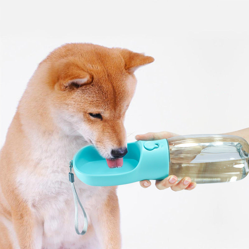 Large-Capacity Portable Pet Water Bottle — Outdoor Travel Dispenser
