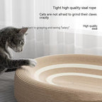 Sisal Cat Scratch Basin — Durable Bowl-Style Scratching Pad