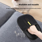 Deshedding Pet Grooming Glove — Hair Remover Mitt for Dogs, Cats & Rabbits