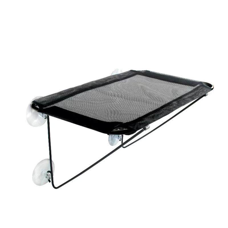 Cat Window Hammock — Suction Cup Hanging Perch for Cats