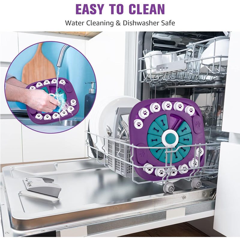 Dog Enrichment Puzzle Toy — Interactive Treat Dispenser for All Breeds