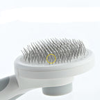 Premium Round Handle Pet Grooming Comb for Dogs & Cats