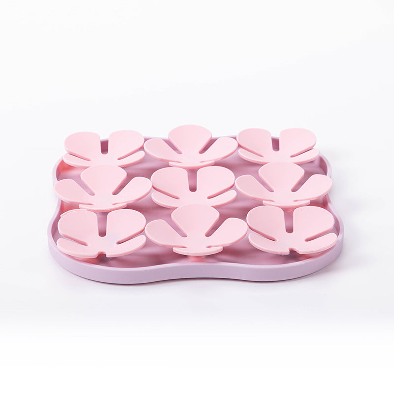 Silicone Dog Lick Mat with Suction Cup — Calming Slow Feeder Pad for All Breeds