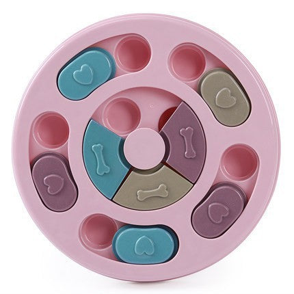 Interactive Dog Puzzle Toy — IQ Training Treat Dispenser Ball