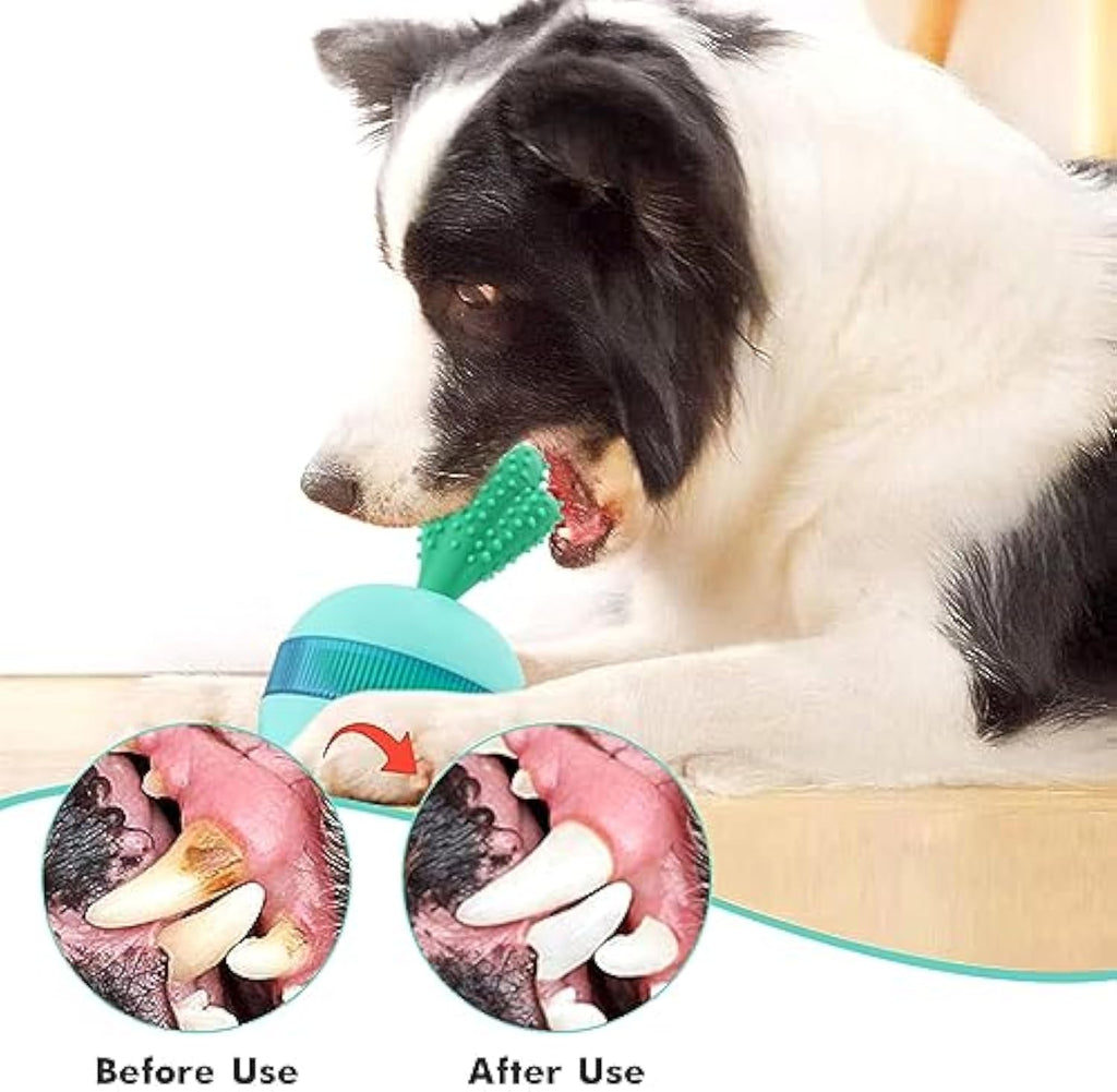 Durable Rubber Dog Puzzle Ball — Interactive Treat-Dispensing Chew Toy