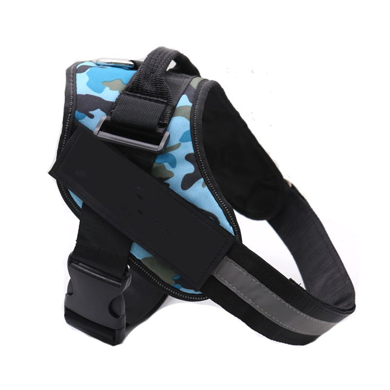 Custom Patch No-Pull Dog Harness — Reflective & Breathable, All Sizes