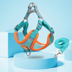 No-Pull Harness & Leash Set for Small Dogs — Reflective, Adjustable