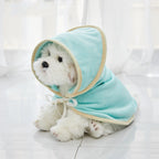 Microfiber Pet Bathrobe — Lightweight Quick-Dry Towel Robe for Dogs & Cats