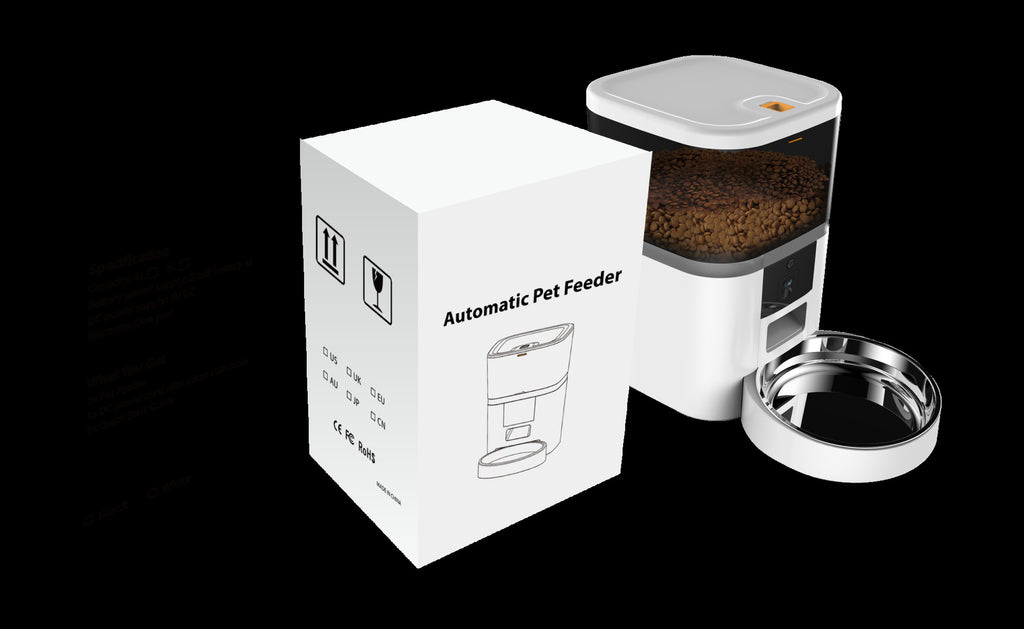 Smart HD Video Pet Feeder With Adjustable Feeding Control