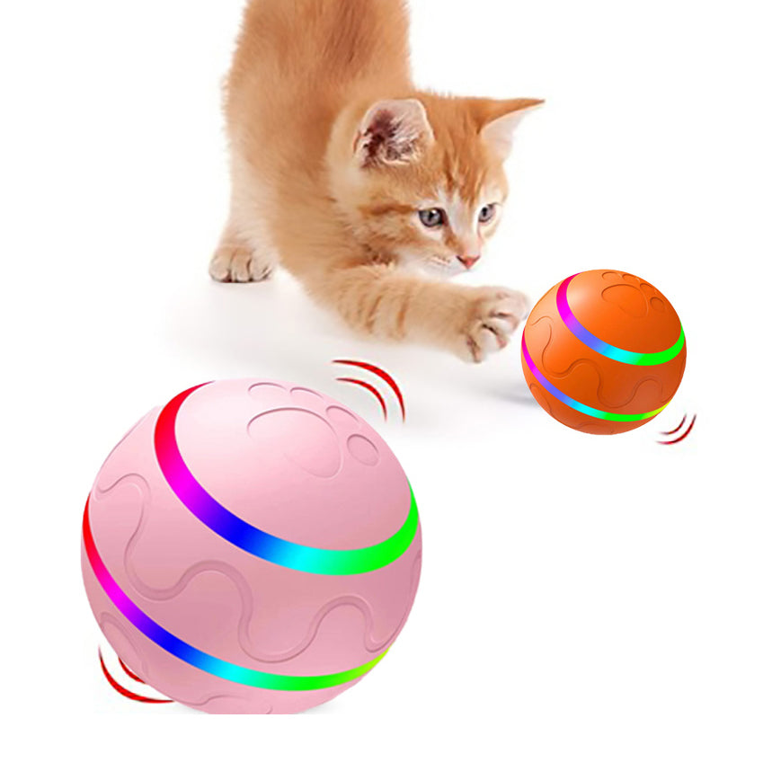 Self-Rotating Ball Toy — USB Rechargeable Automatic Motion Ball