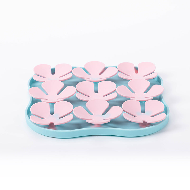 Silicone Dog Lick Mat with Suction Cup — Calming Slow Feeder Pad for All Breeds