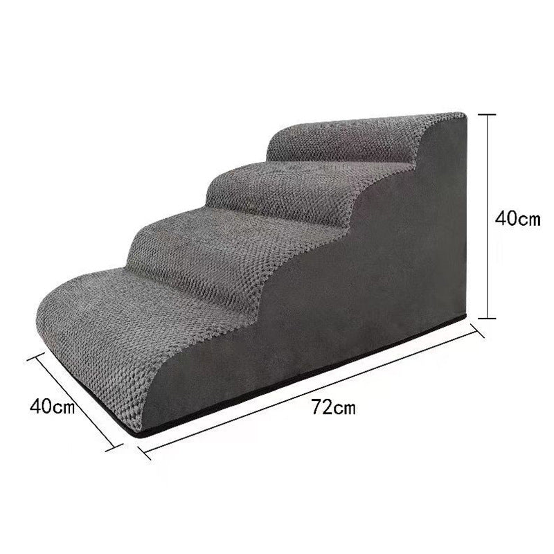 Dog Sofa Bed with Ladder — Step-Up Couch Style Bed for Small & Medium Dogs