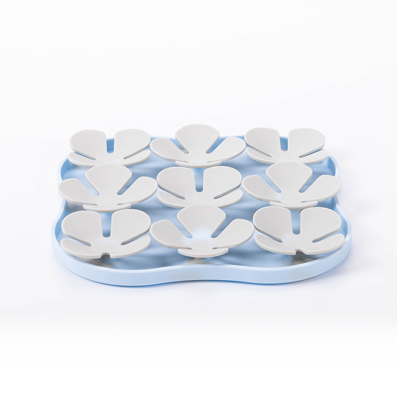 Silicone Dog Lick Mat with Suction Cup — Calming Slow Feeder Pad for All Breeds