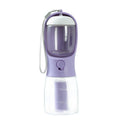 3-in-1 Portable Dog Water Bottle Food Container & Waste Bag Holder