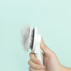 Premium Round Handle Pet Grooming Comb for Dogs & Cats