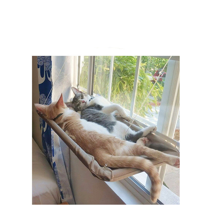 Cat Window Hammock — Suction Cup Wall-Mounted Perch for Cats