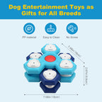 Dog IQ Puzzle Feeder Toy — Slow Enrichment Training Game for All Sizes