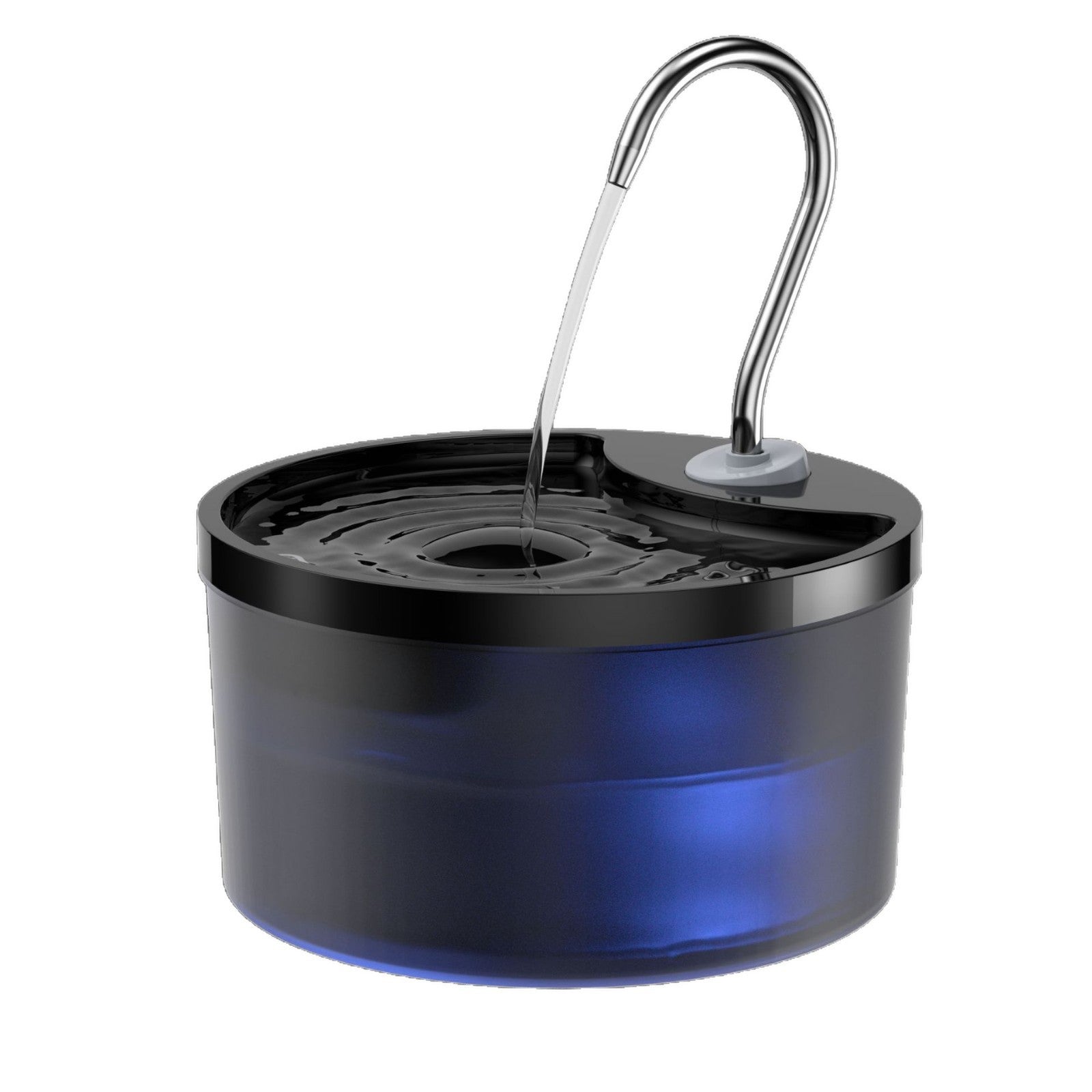 Self-Circulating Filtered Pet Water Fountain — Silent & Continuous Flow