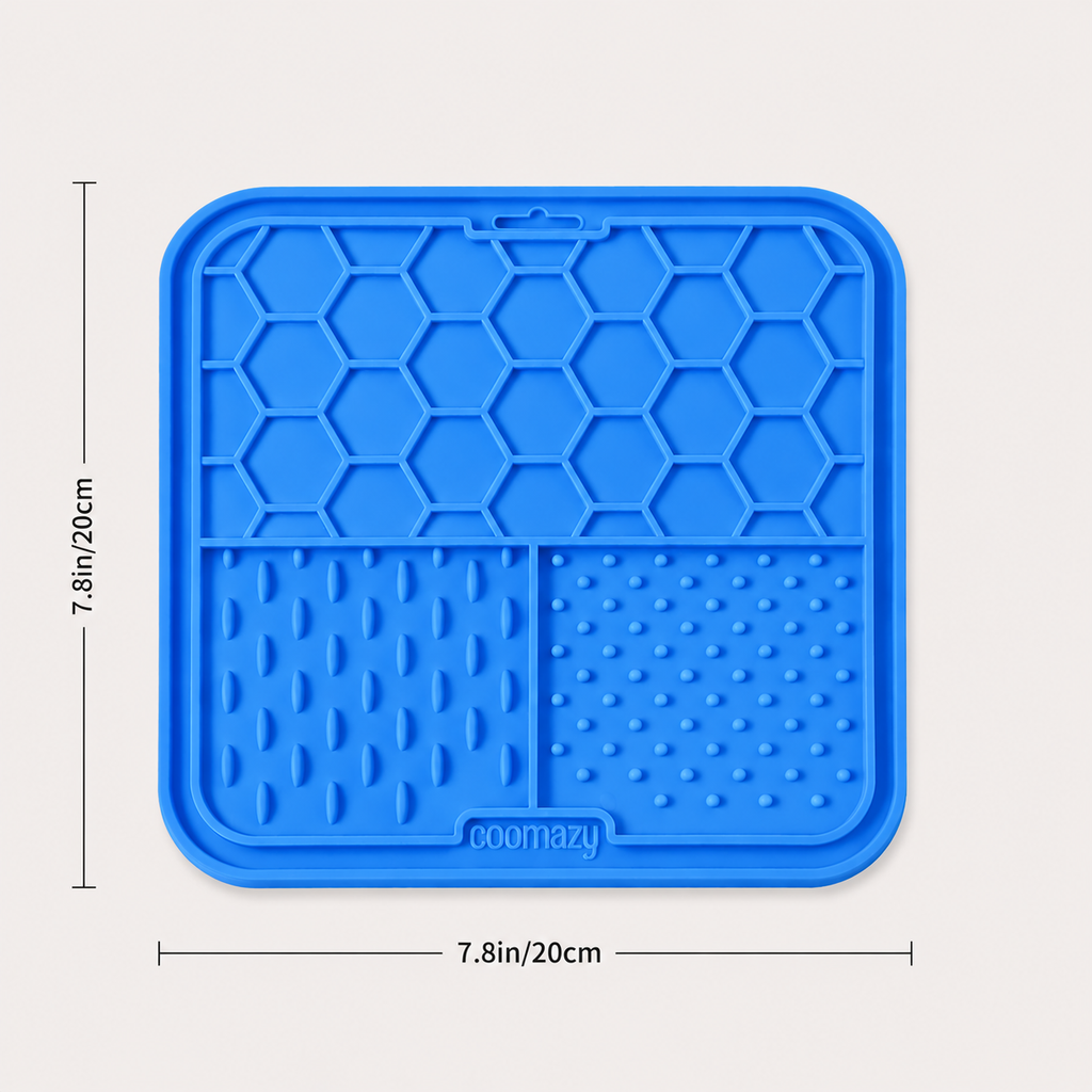 Coomazy 2-Pack Non-Slip Lick Mat Slow Feeder for Cats & Puppies