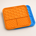 Coomazy 2-Pack Non-Slip Lick Mat Slow Feeder for Cats & Puppies